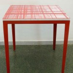Mr.F tavolo rosso _red table
